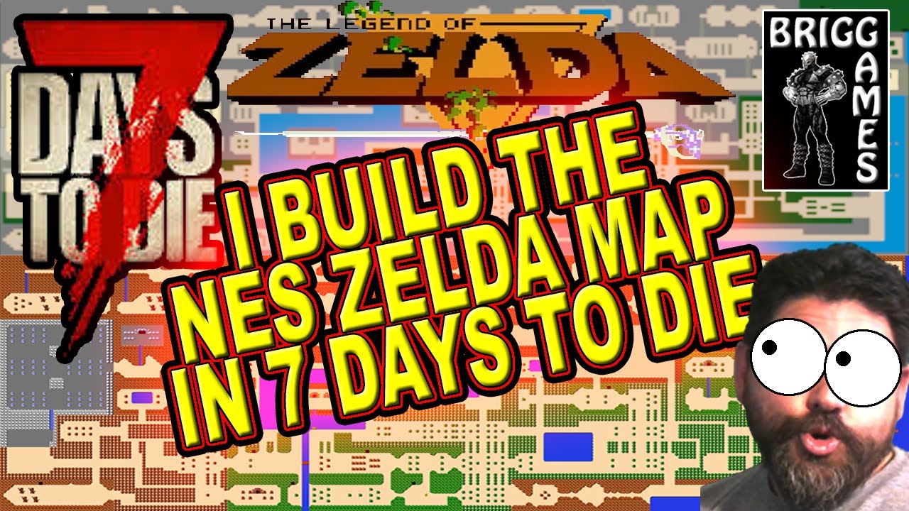 The NES Zelda Map in 7 Days to Die!