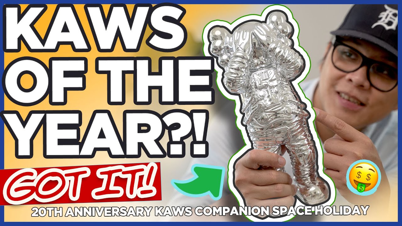KAWS Of The Year?! My KAWS Space Holiday (August 2020) - Got it!