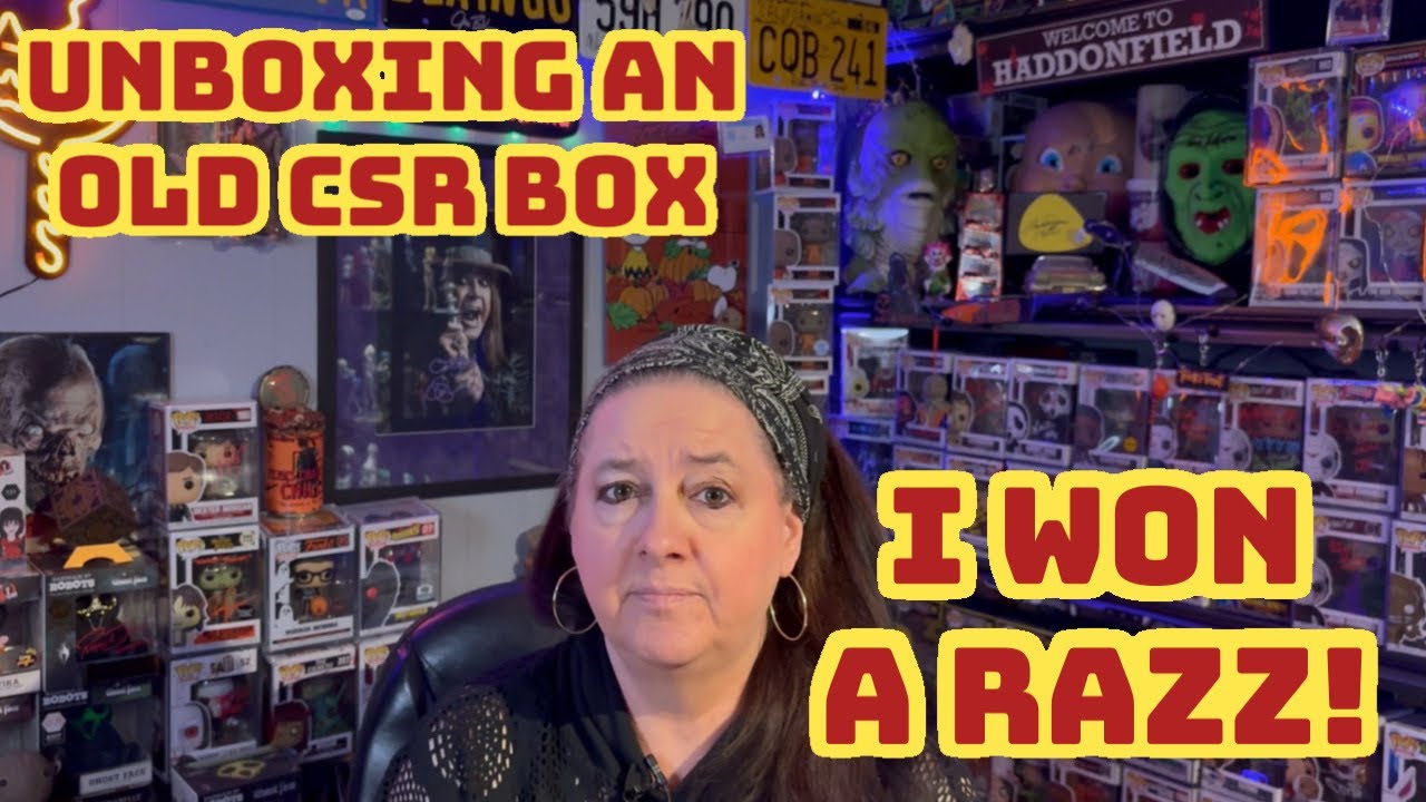 Unboxing a lost CSR Mystery Box and I won a RAZZ!