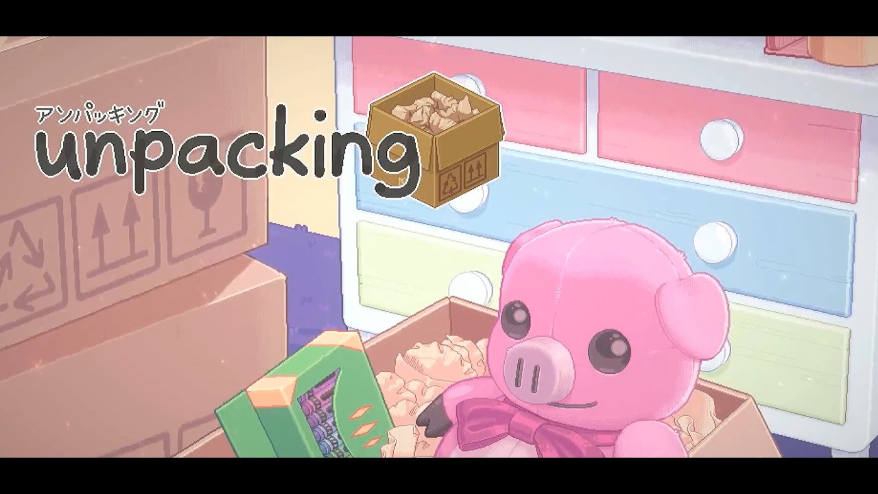 【実況】引っ越しは人生の移り変わりを映す part1【Unpacking】