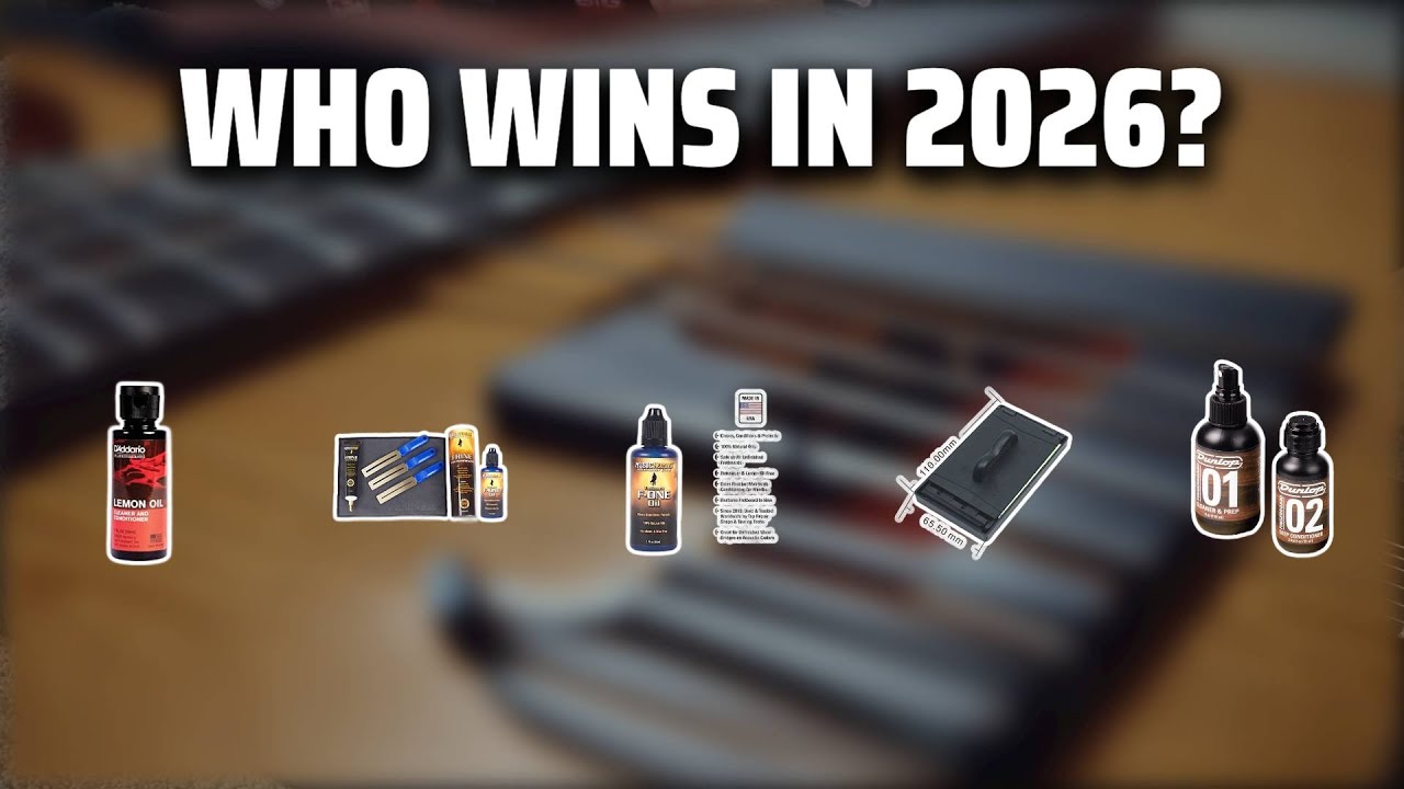 The Top 5 Best Fretboard Cleaner in 2026 - Must Watch Before Buying!