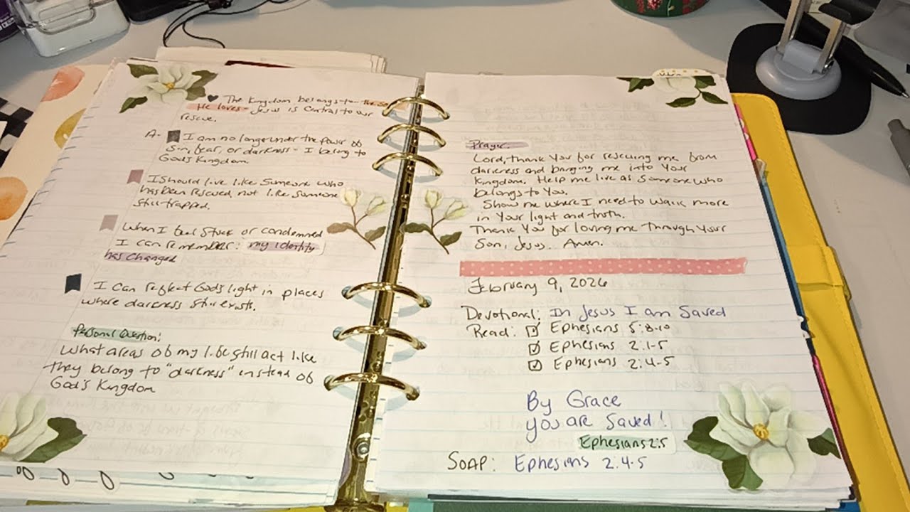 February 9, 2026 | In Jesus I Am Saved - Devotional 