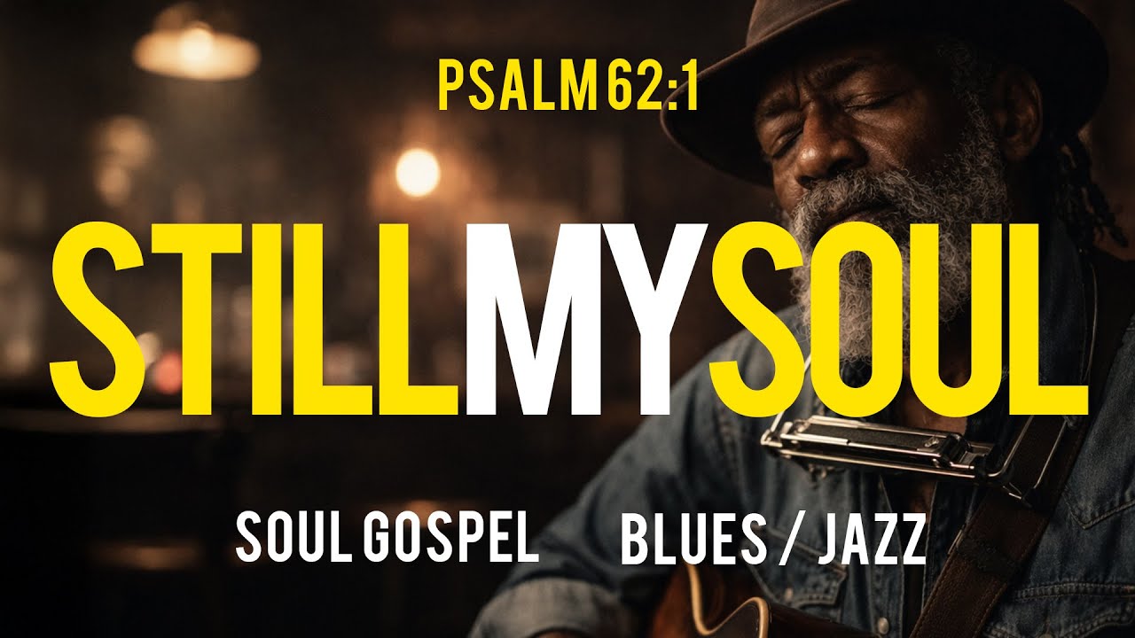 STILL MY SOUL (Psalm 62:1) | Deep Roots Blues for Inner Peace & Fear Control
