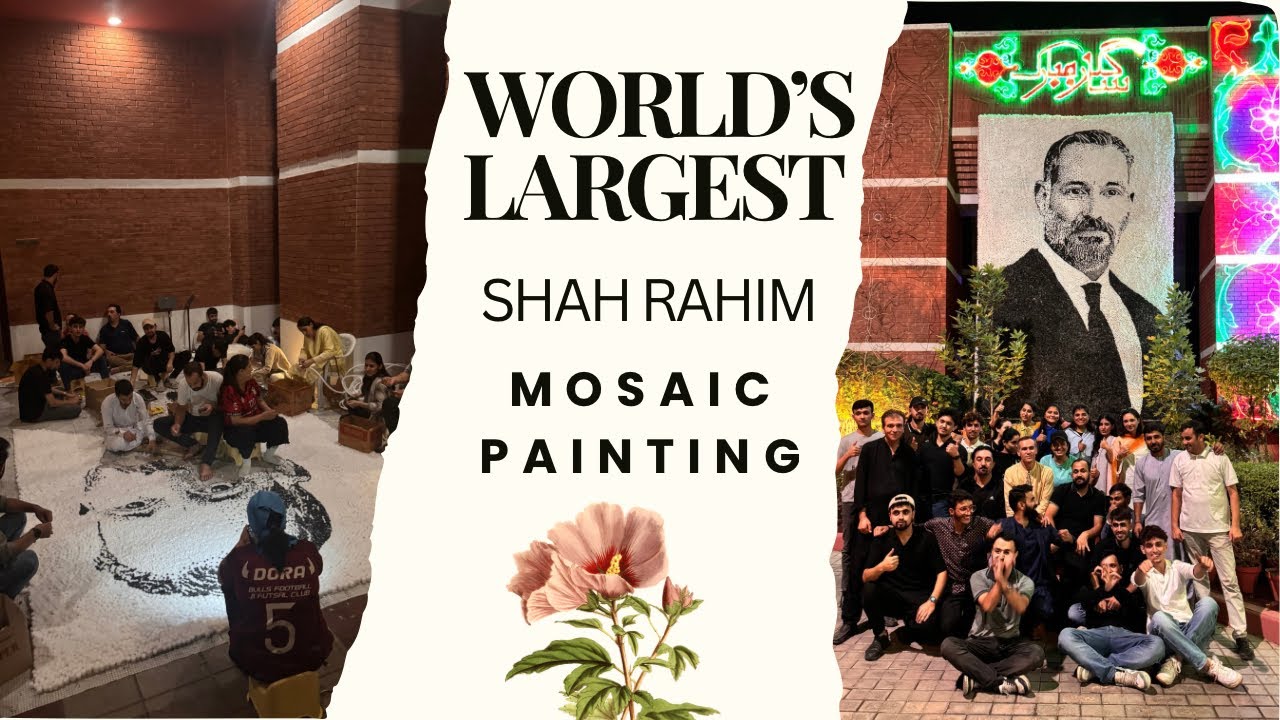 World’s largest mosaic art work 