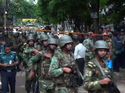 Raw: Dozens Killed In Dhaka Restaurant Attack