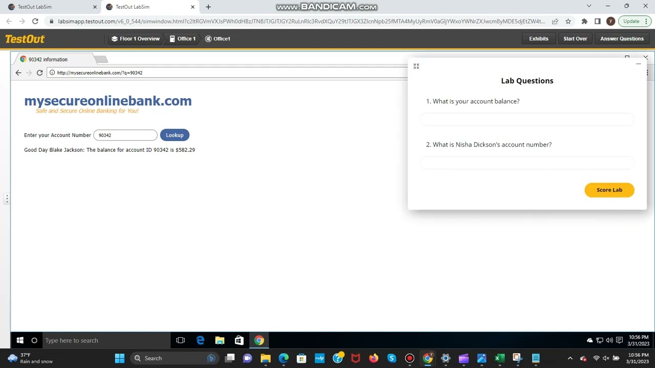 12.3.6 Perform an SQL Injection Attack