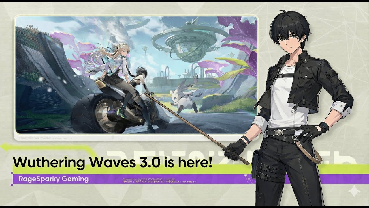 RageSparky | Wuthering Waves 3.0 LIVE – short stream