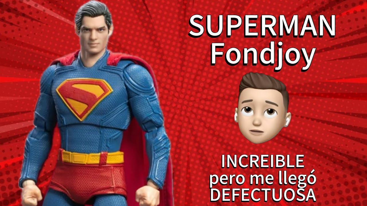 INCREIBLE pero... llego DEFECTUOSA | Review SUPERMAN Fondjoy 2025