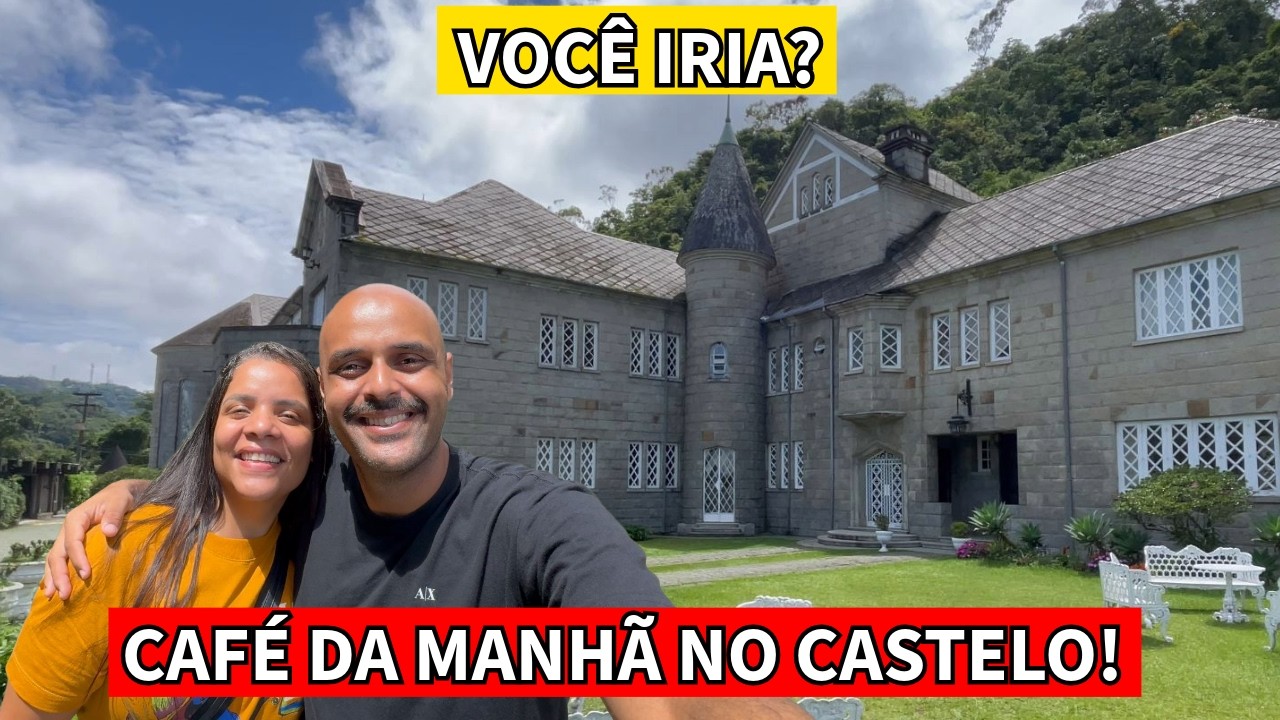 Conhecemos um Castelo em Petrópolis + Café Imperial Completo!