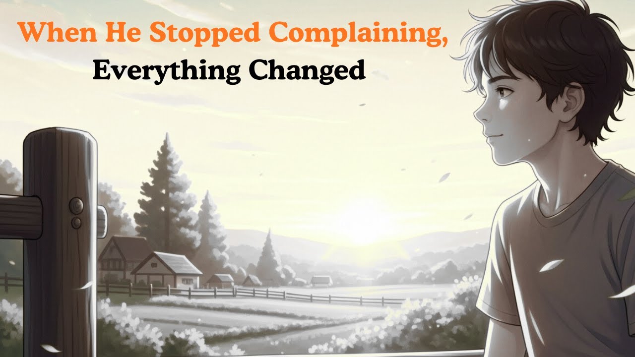 When He Stopped Complaining, Everything Changed | A Story About Gratitude
