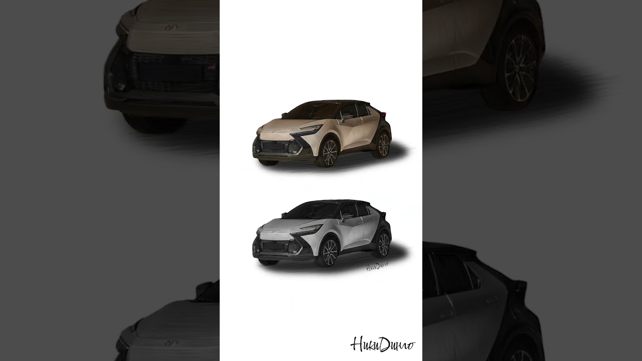 Что делает Toyota C-HR 2024 популярным? #jdm #automobile #дизайнгостиной #skyline #offroad #арт