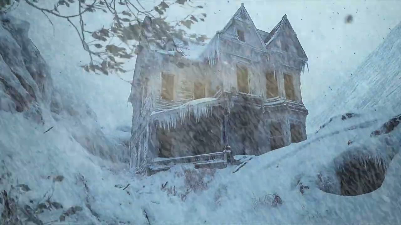 Nighttime Snowstorms and Strong Winds Help You Relax and Focus