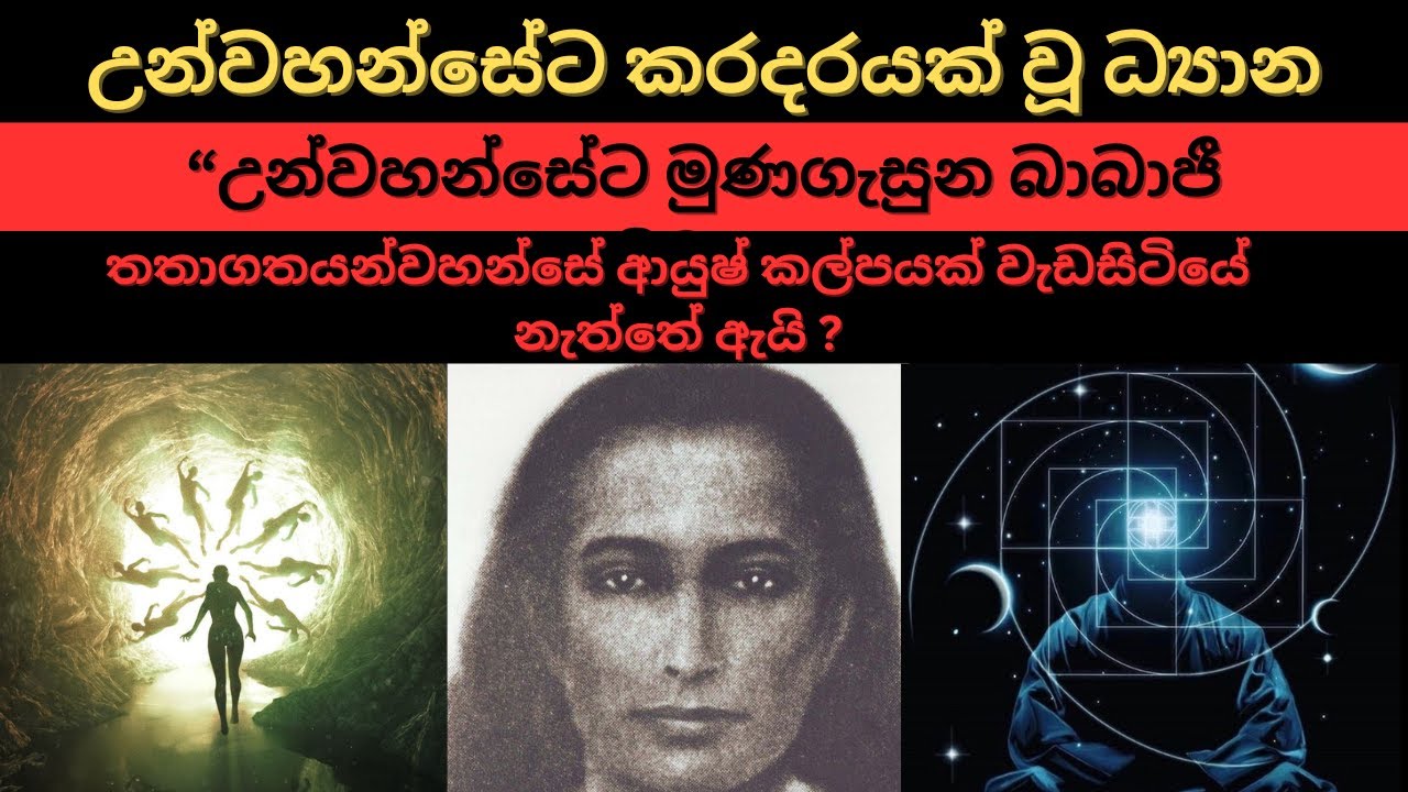 උන්වහන්සේට මුණගැසුන බාබාජී සෘෂි වරයා | තතාගතයන්වහන්සේ ආයුෂ් කල්පයක් වැඩසිටියේ නැත්තේ ඇයි ?