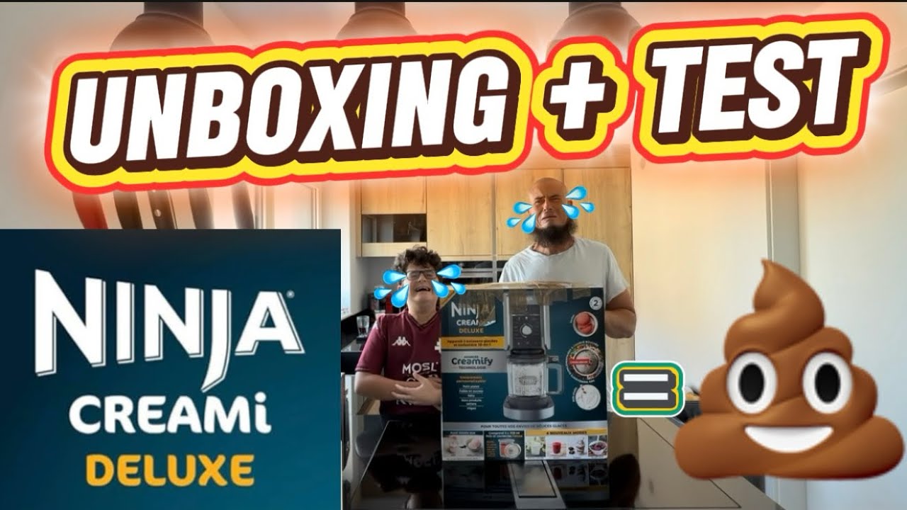 UNBOXING + TEST #ninja #creamy #deluxe VOUS ÊTES PRIS POUR DES C*NS!!! 😡🤬