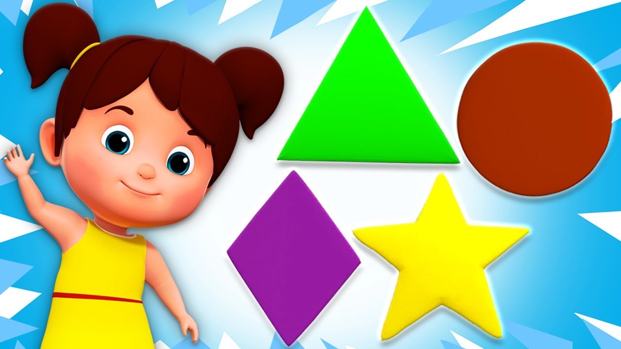 forma canzone | Shape Song | filastrocca per bambini | canzone in italiano per bambini