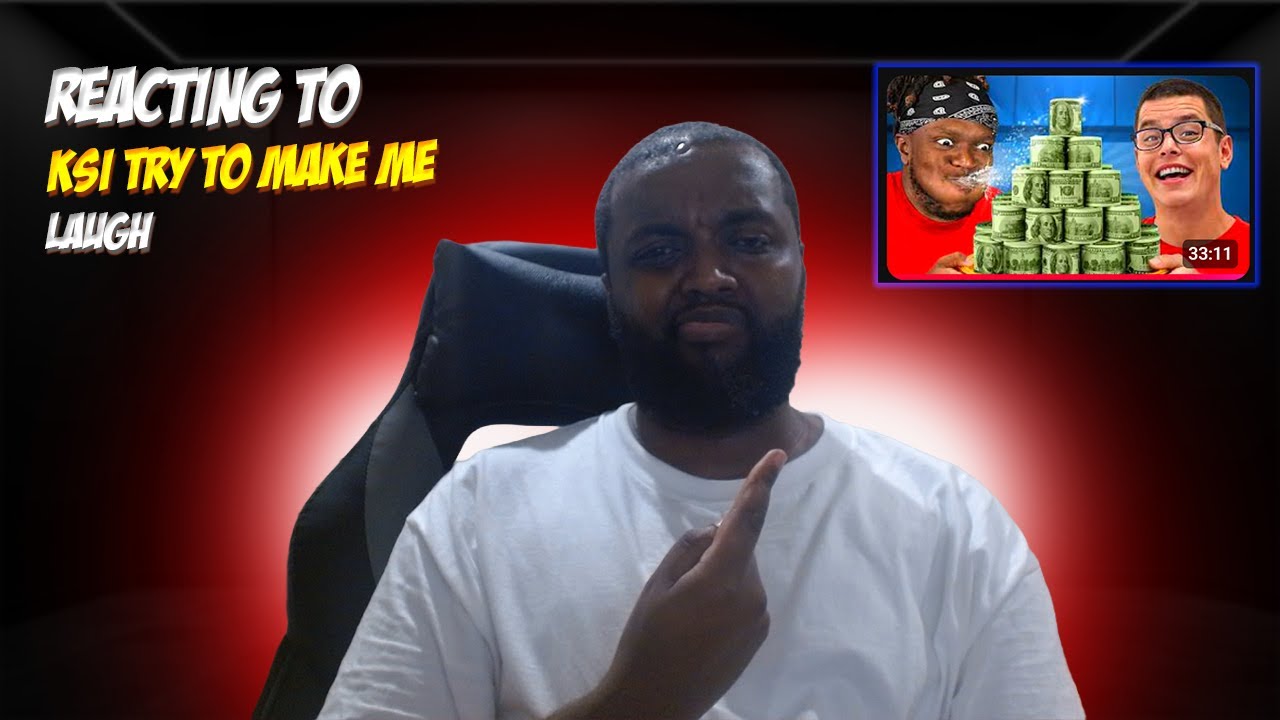 Reacting to KSI Try Not To Laugh Challenge (w/ Sketch and Zack Justice)
