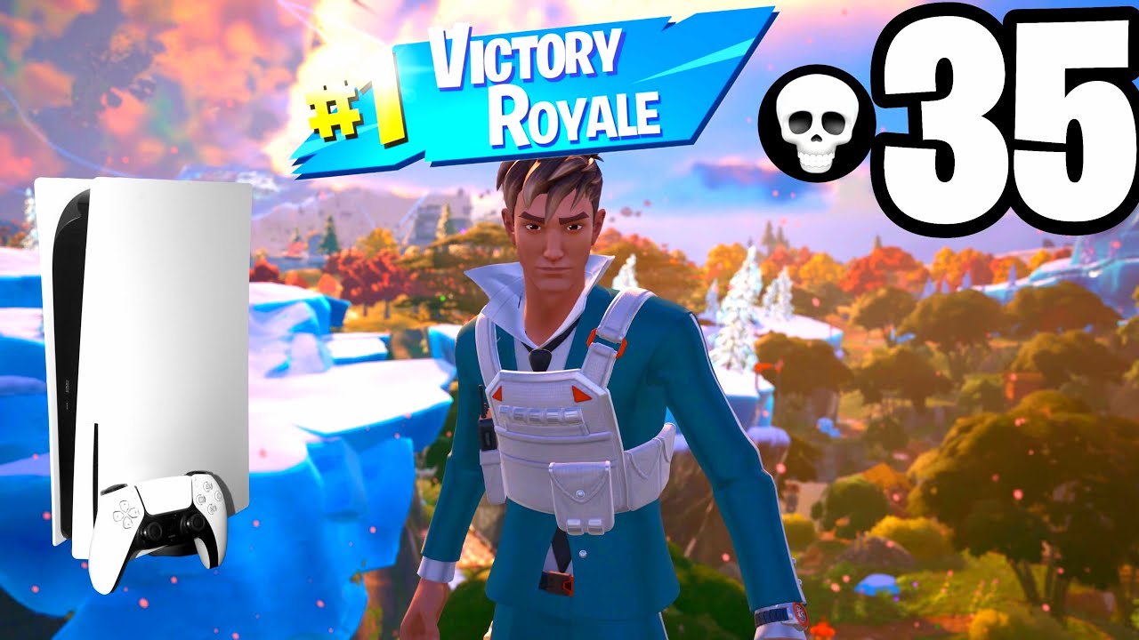Nolan Chance Skin Gameplay: 35 Kill Zero Build Solo Squad Win in Fortnite Ch. 4, Season 4