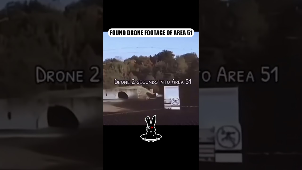 I Found this drone footage of area 51... Do you think we're being watched over right now?