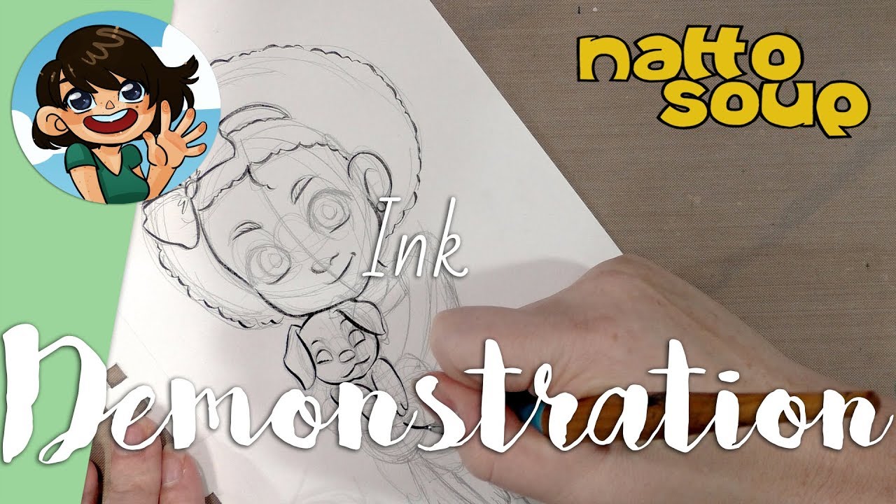 Caged G Nib Demonstration
