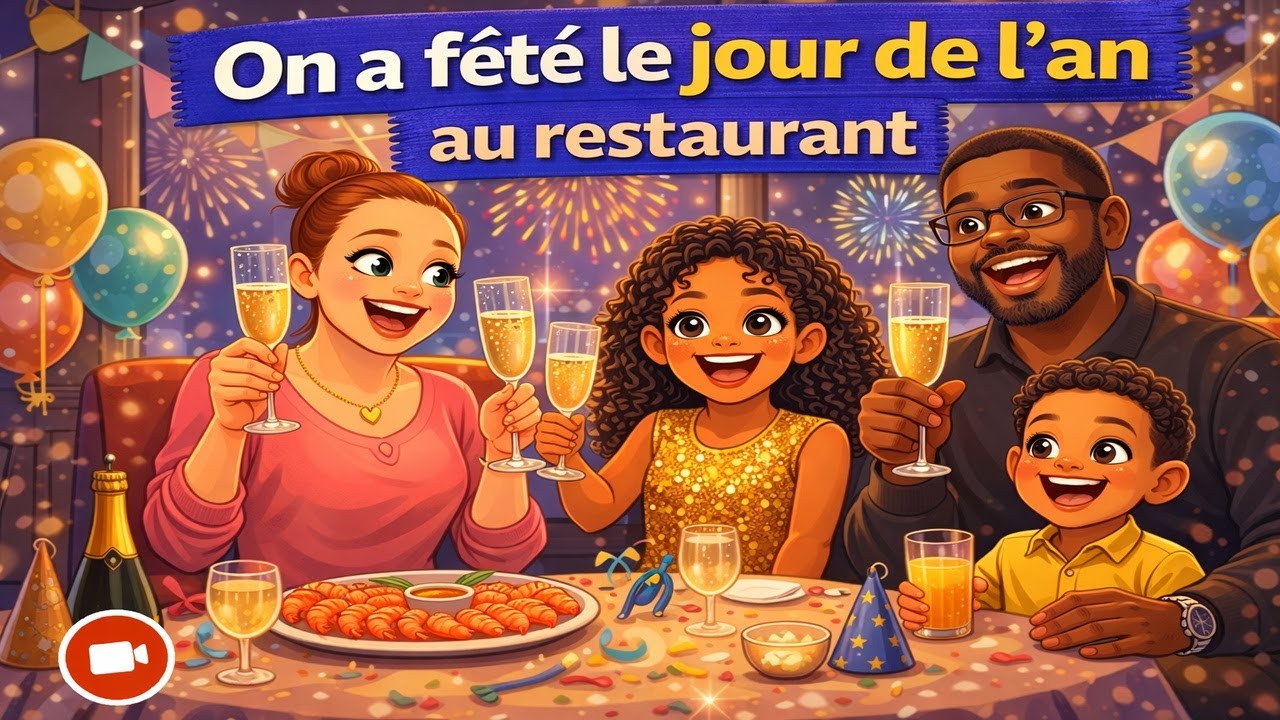 👉 1/52 – On a fêté le Jour de l’An au restaurant | Famille & clients