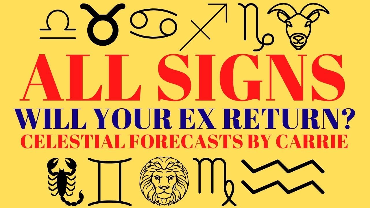 ALL SIGNS: A MUST WATCH IF YOU WANT YOUR EX BACK! 💑💖💕[HINT: RECONCILIATION❗❗❗]💕💖💑