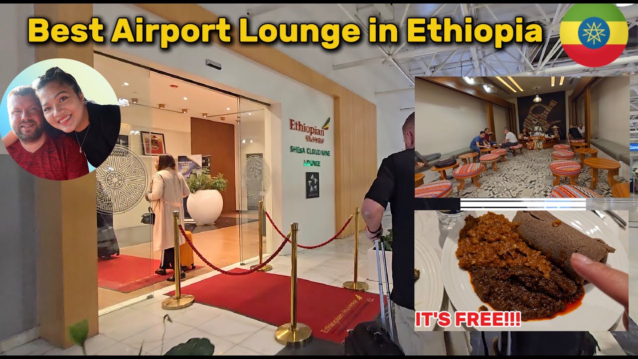 Always love the Ethiopian Food in Addis Ababa Airport at Ethiopian Airlines Business Class Lounge