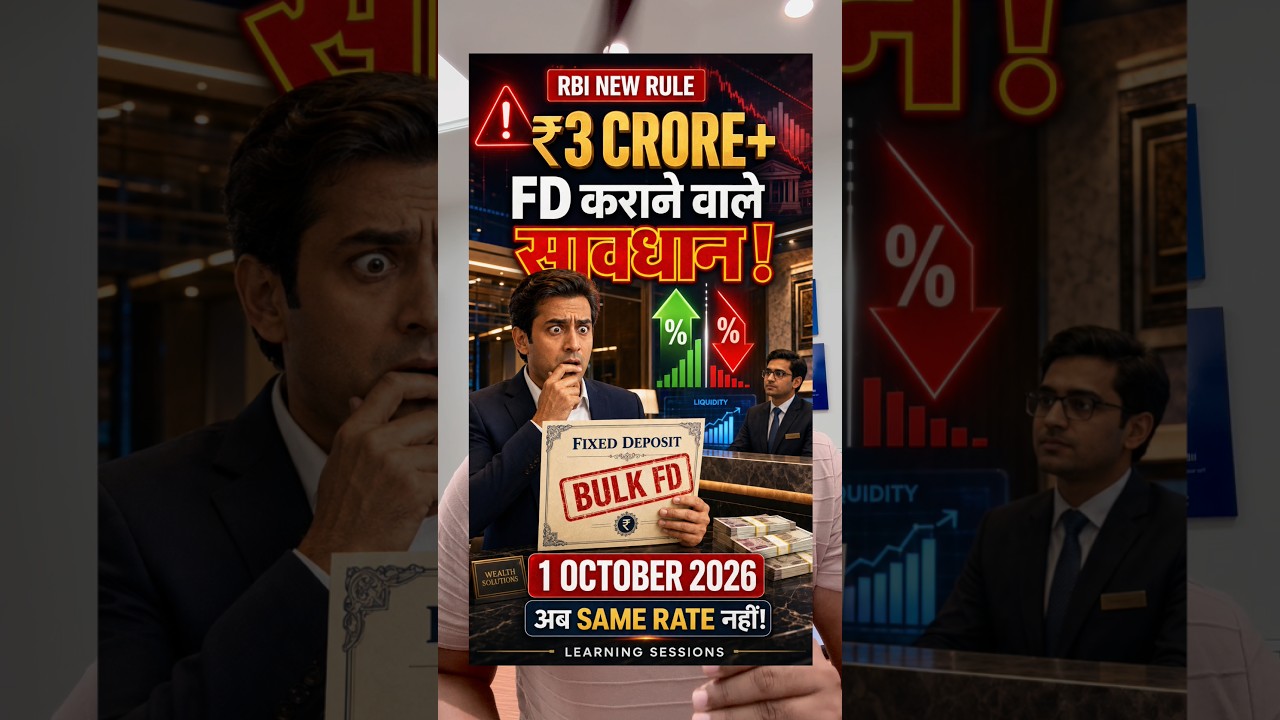 New Fd interest rates update | latest RBI updates 🔥