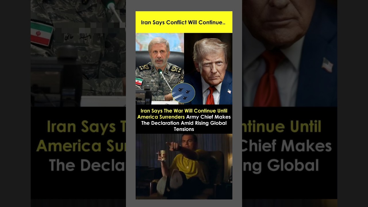 Iran Says Conflict Will Continue🤔 #funny #comdeymemes #viral #memehub #funnyimages #shorts #youtube