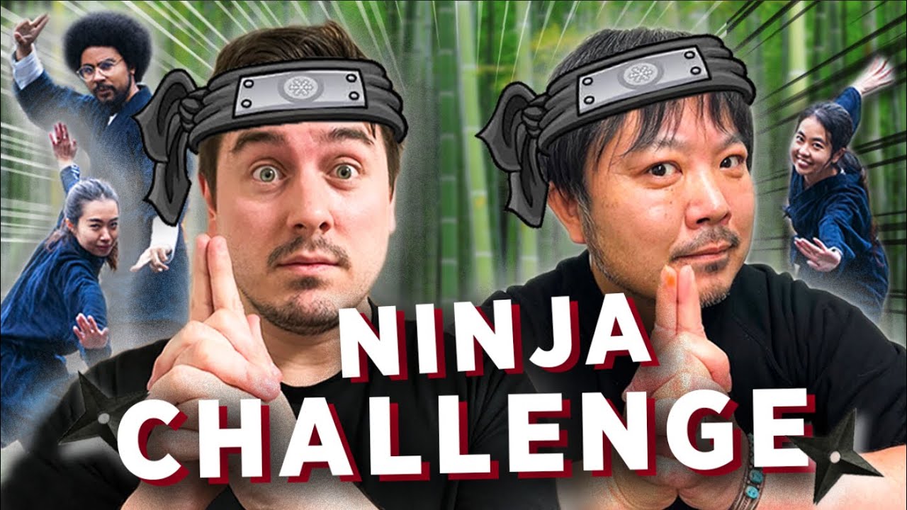 We Trained At A Secret Ninja Village In Japan ft. @AbroadinJapan & Natsuki