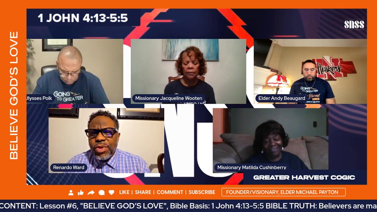 The 732nd Edition of Saturday Night Sunday School with the Greater Harvest Church of Memphis!