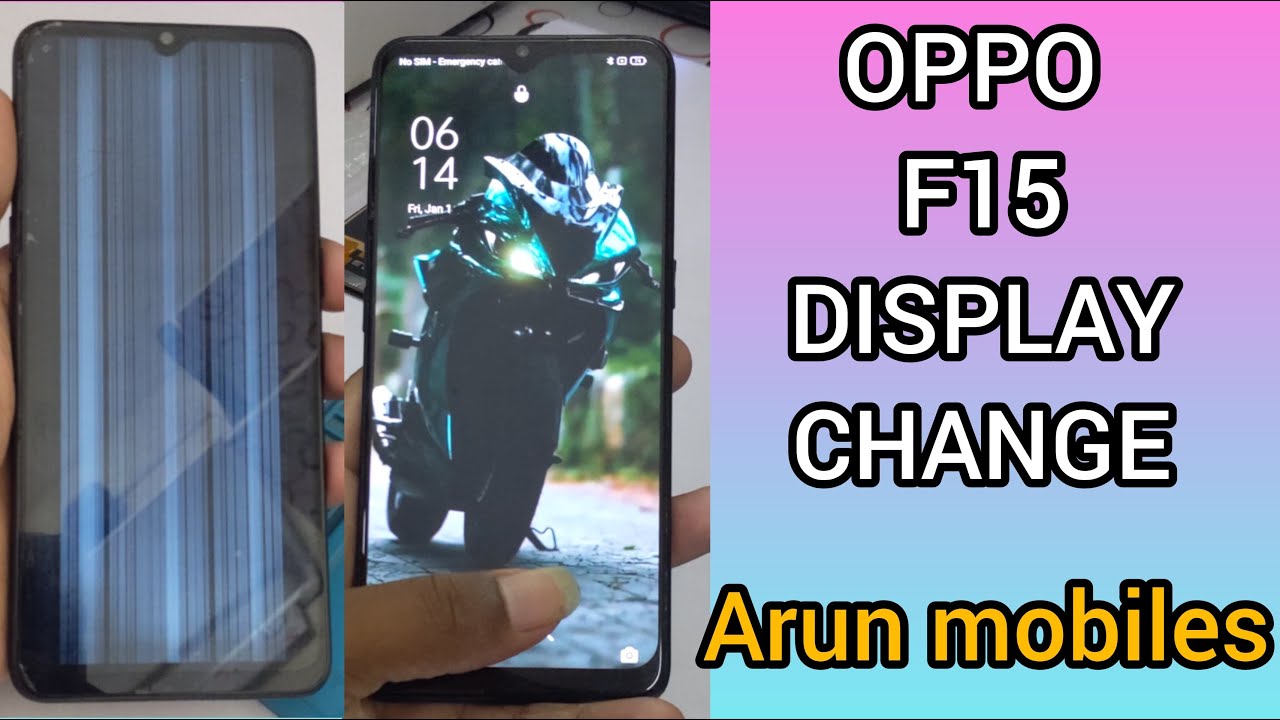 OPPO F15 DISPLAY CHANGE | ARUN MOBILES KOVILPATTI | DISASSEMBLE | MOBILE SERVICE IN TAMIL |TEAR DOWN