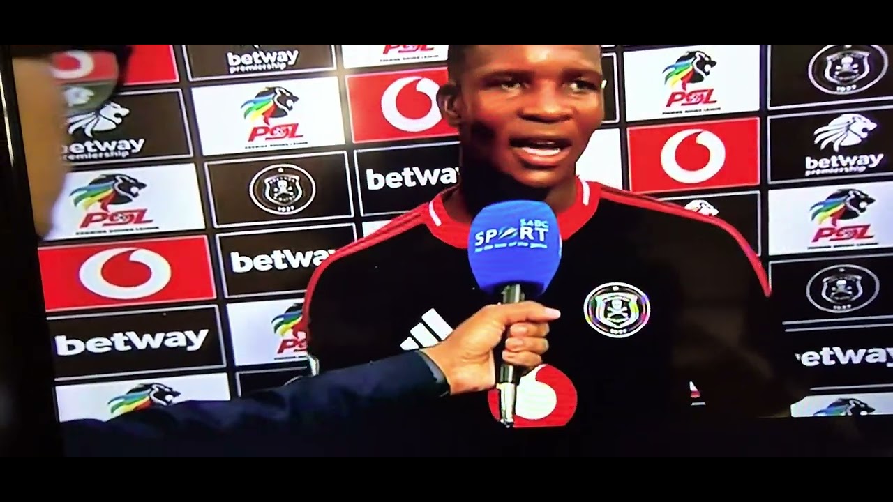Mbekezeli Mbokazi MOTM / MVP Orlando Pirates Against Sundowns 2024/2025 Season ⚽ 🔥