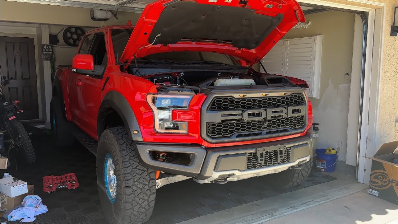 HOW TO : OIL CHANGE ON MY 2019 FORD RAPTOR / STEP BY STEP❗️
