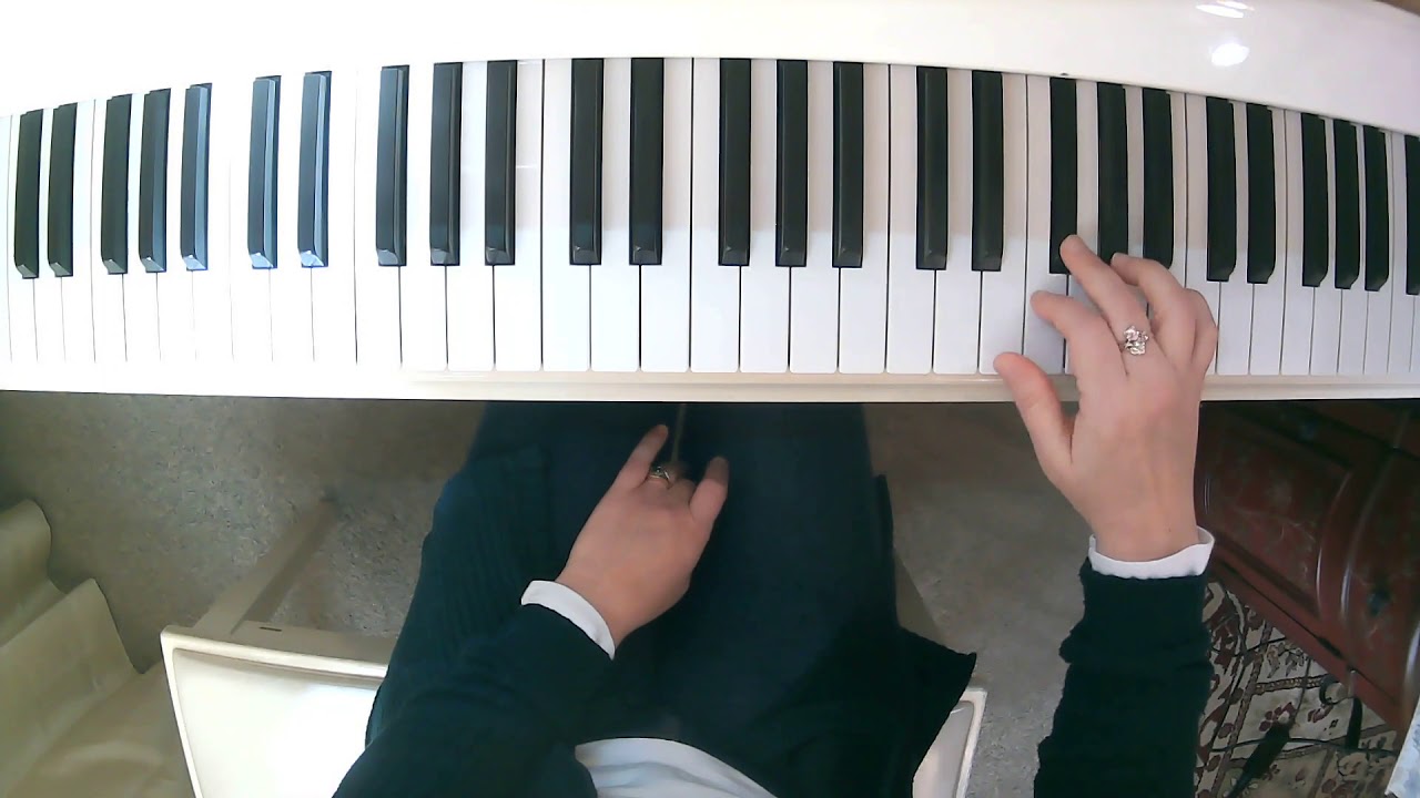 Fantasie Impromptu, ms 25 -37, Right Hand, Chopin, Tutorial, at Q=74