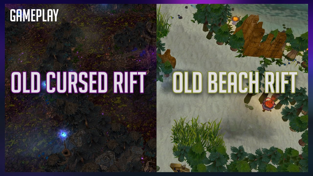 Old Cursed Rift & Old Beach Rift - League of Legends Custom Skin [Official Gameplay Trailer]