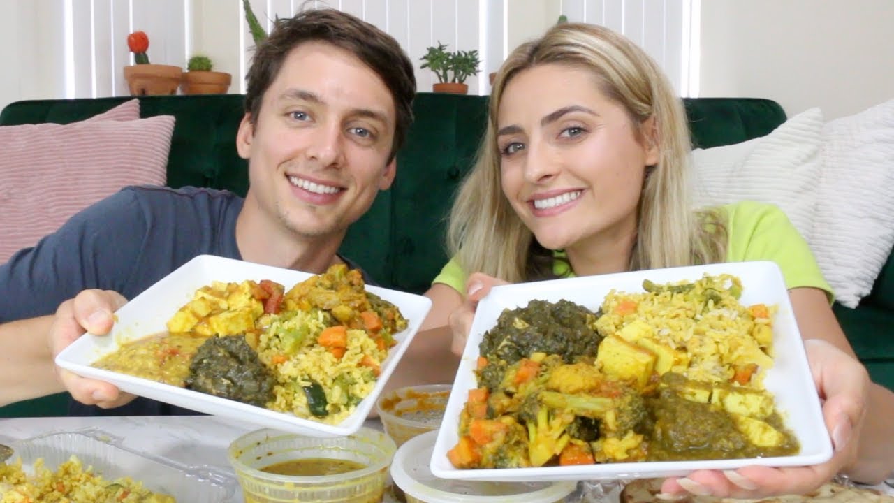 INDIAN FOOD MUKBANG w/ my BOYFRIEND! TMI Tag!