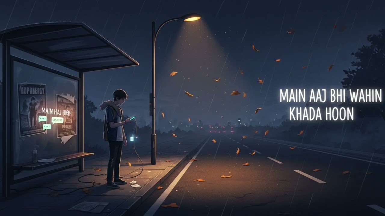 Main Aaj Bhi Wahin Khada Hoon 💔 | Heartbreaking Hindi Lo-Fi Song | Emotional Male Voice
