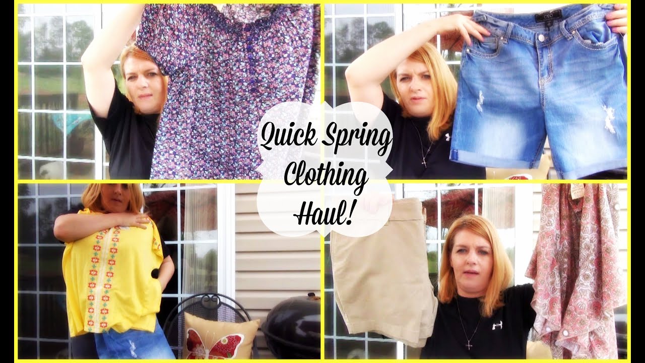 Spring/Summer 2015 Clothes Haul!