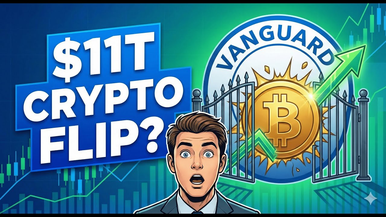 VANGUARD SHOCK: $11T Flips to Crypto ETFs?