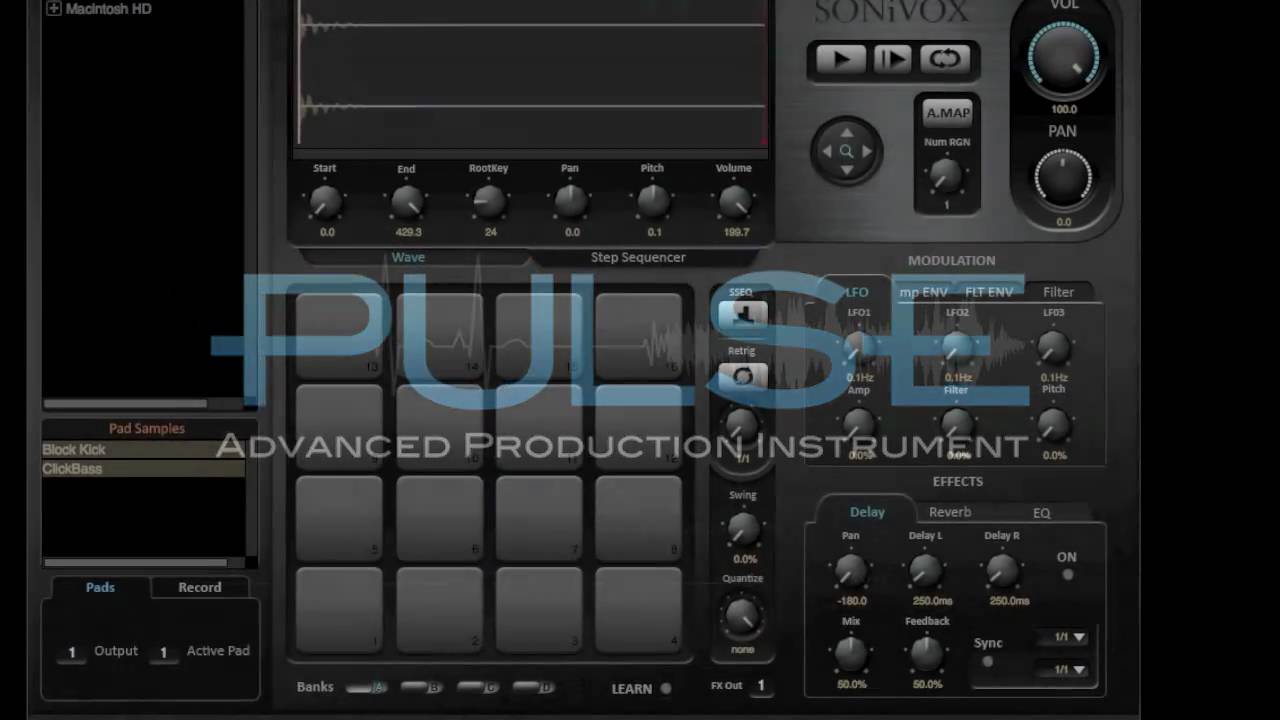 SONiVOX Pulse: Advanced Production Instrument