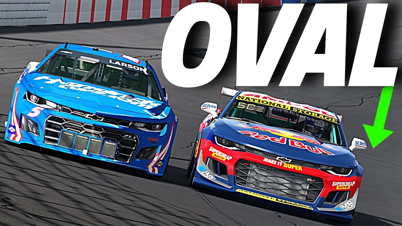 NASCAR VS Supercar On OVALS