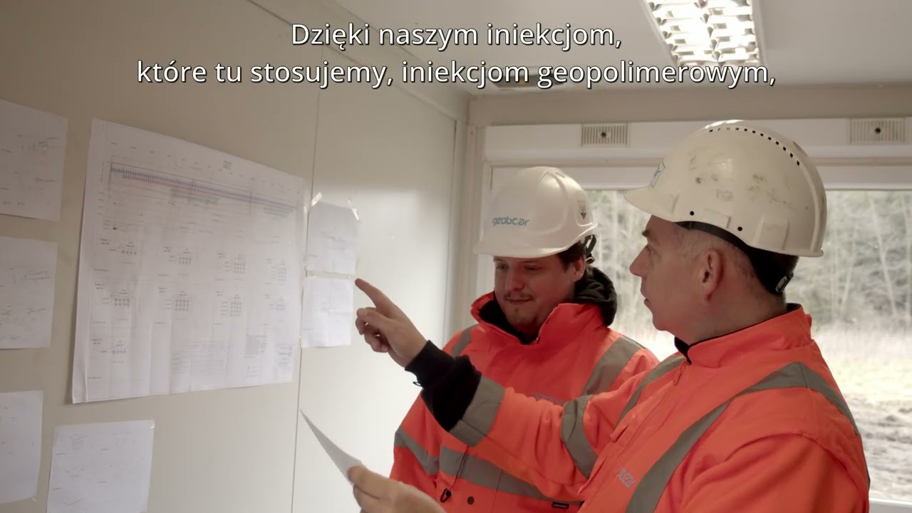 Wzmocnienie nasypu kolejowego LK281 bez wstrzymywania pociągów