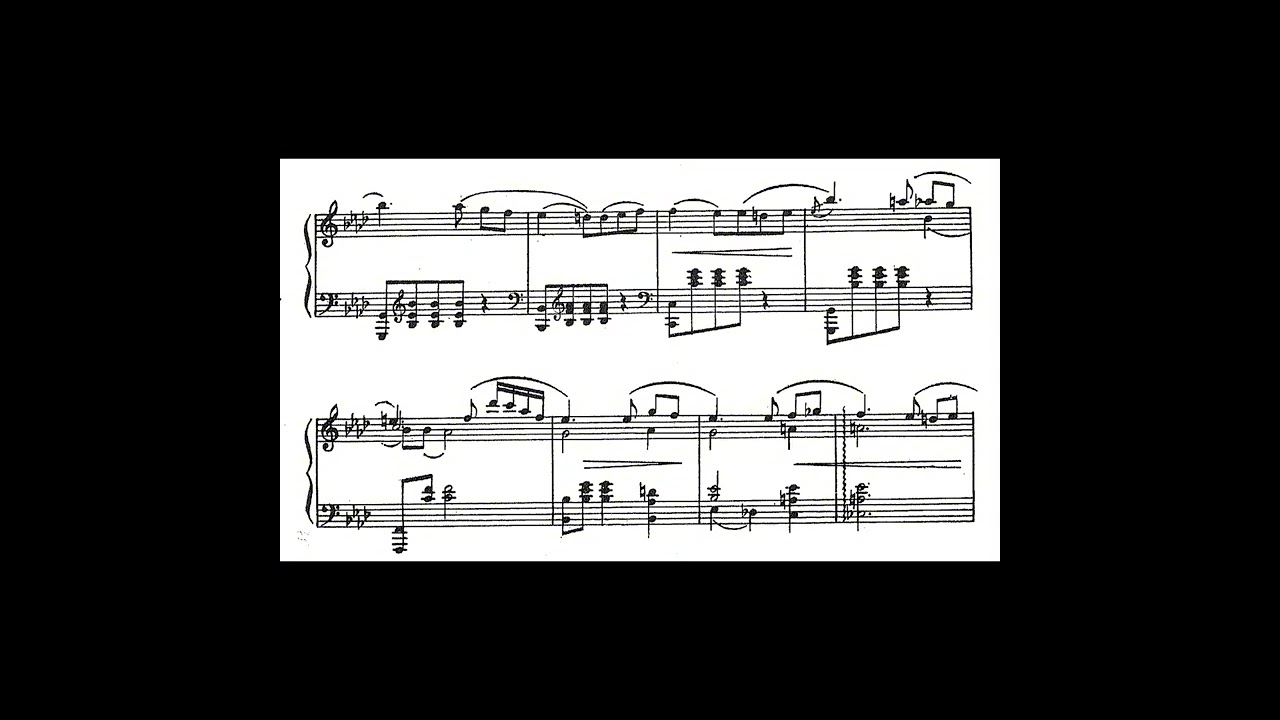 【Piano Solo】Alexander Alyabyev - Piano Sonata in A-flat major