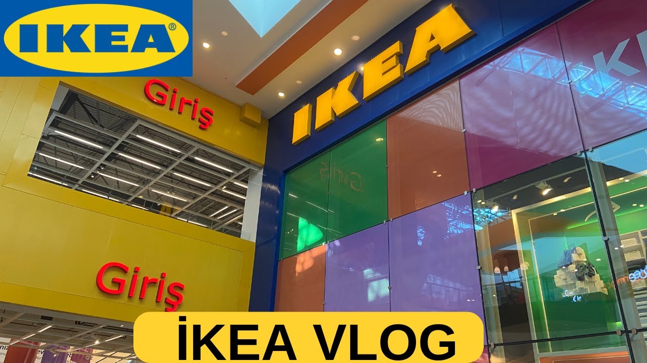 BENİMLE BİR GÜN VLOG✨ İKEA'YA GİTTİK #ikea