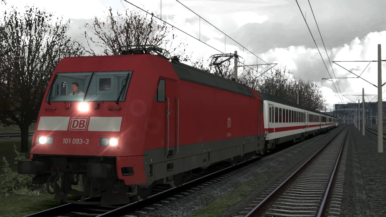 BR101 IC 2356 Berlin - Lutherstadt Wittenberg InterCity Führerstandsmitfahrt Train Simulator 2017