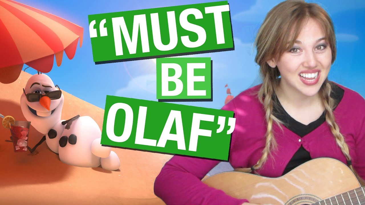 "Must Be Olaf" ("Must Be Santa" Parody) Frozen Friday 9