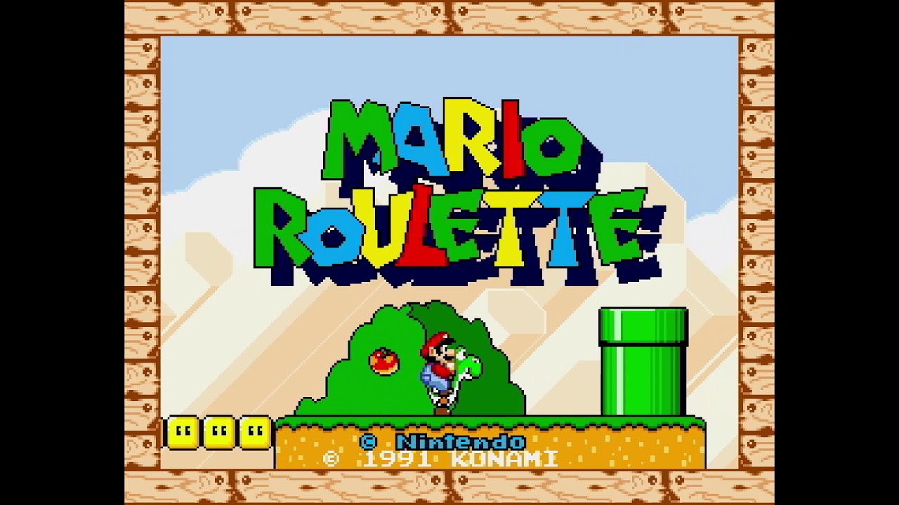 [MAME] Mario Roulette (c)1991 Konami / Nintendo