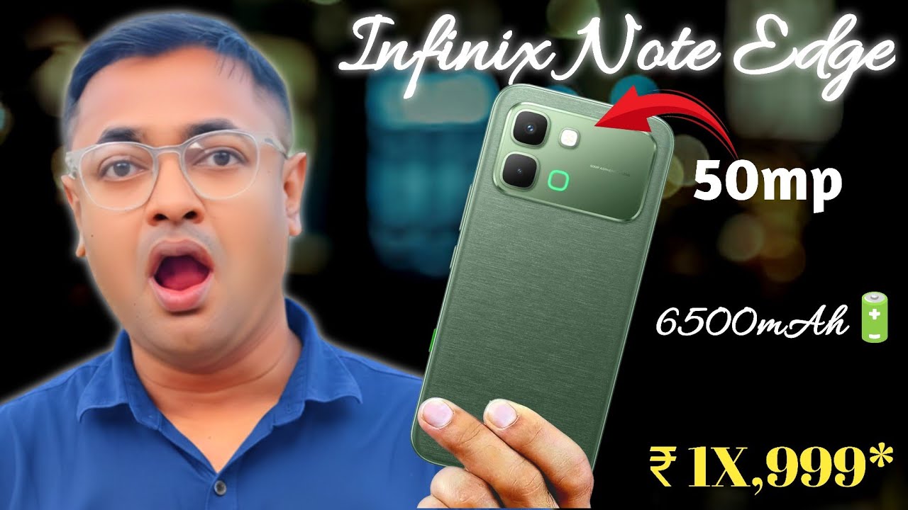 Infinix Note Edge Launching Soon 🔥 Price, Specs, India Launch Details!