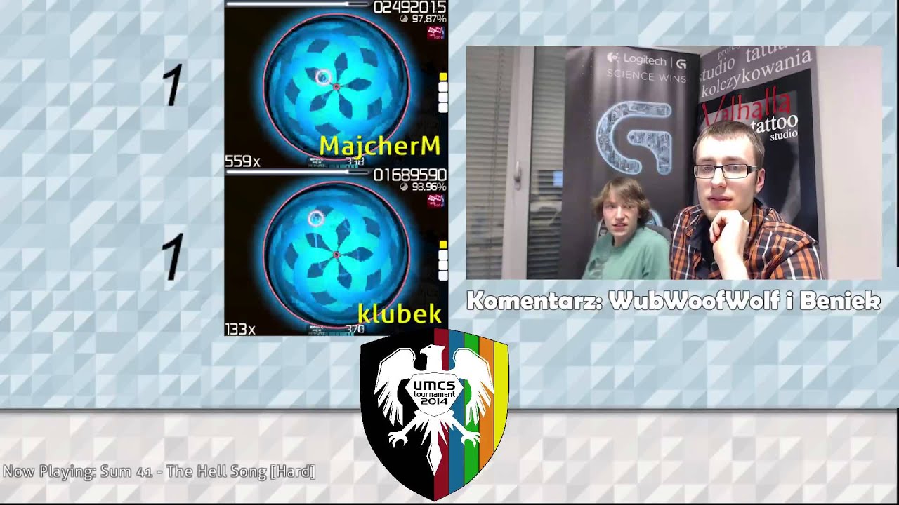 osu! UMCS Tournament 2014 - Mecz 16: MajcherM vs klubek