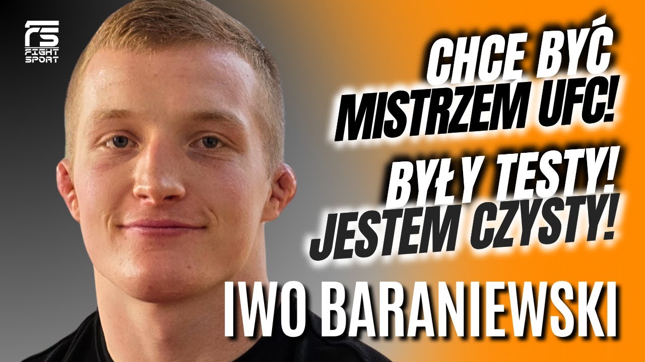 BOSS UFC ZACHWYCONY POLAKIEM! CHCĘ BYĆ LEGENDĄ! IWO BARANIEWSKI SKAZANY NA SUKCES?